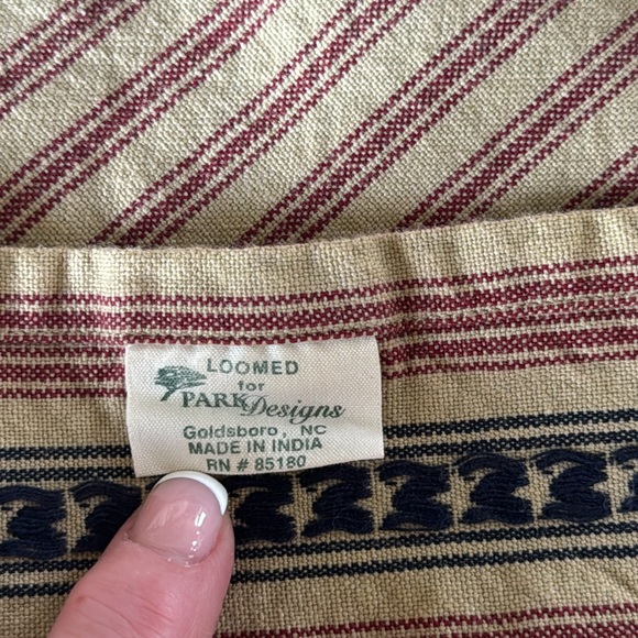 Americana Red White and Blue Shower Curtain - Picture 4 of 5